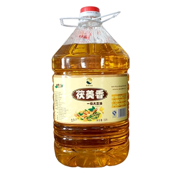 茯美香一级大豆油15L