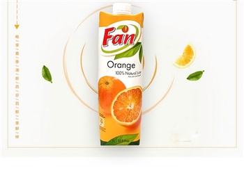 100%进口 Fan橙汁 1L